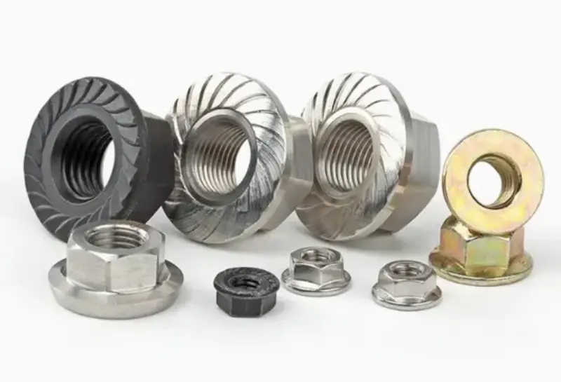 Zinc Plated Serrated Hex Flange Lock Nuts